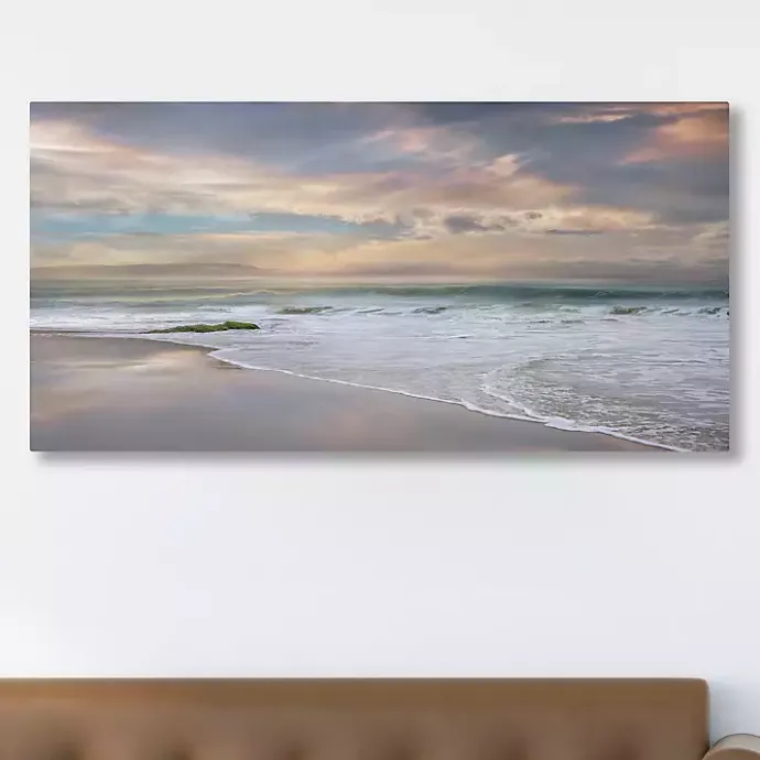 Best Kirklands Home Soft Twilight Giclee Canvas Art Print, 40x20 in. Blue