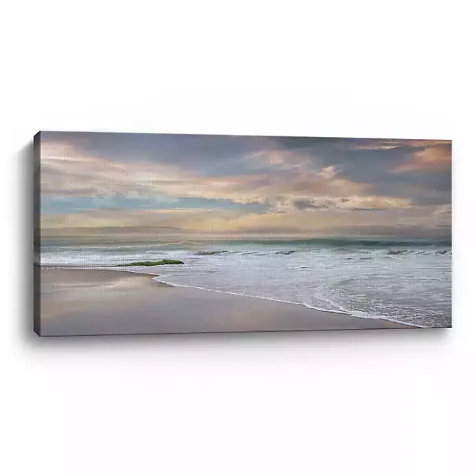 Best Kirklands Home Soft Twilight Giclee Canvas Art Print, 60x30 in. Blue