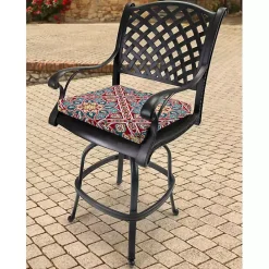Online Kirklands Home Solano Flowers Outdoor Seat Cushion