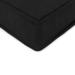 Clearance Kirklands Home Solid Outdoor Deep Seat Cushion Black