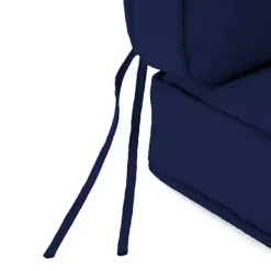 Kirklands Home Solid Navy Outdoor Deep Seat Cushion Blue