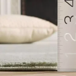 Hot Kirklands Home Solid Sage Revive Area Rug, 5x7 Green