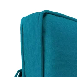 Online Kirklands Home Solid Turquoise Outdoor Deep Seat Cushion Blue