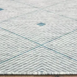 New Kirklands Home Solitaire Sun Shower Outdoor Area Rug, 7x9