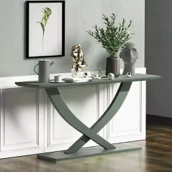 Outlet Kirklands Home Spanish Moss Ramus Console Table Green