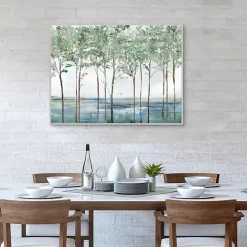 New Kirklands Home Sparse Forest Peak Framed Wall Art