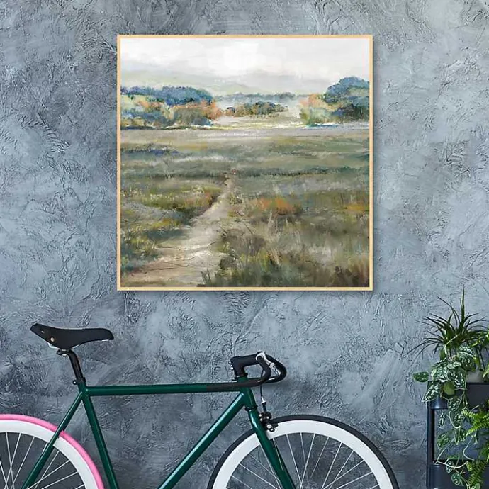 New Kirklands Home Spring Mountains Framed Canvas Art Print