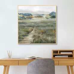 New Kirklands Home Spring Mountains Framed Canvas Art Print