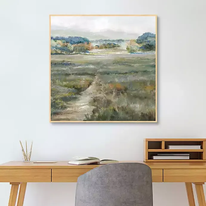 New Kirklands Home Spring Mountains Framed Canvas Art Print