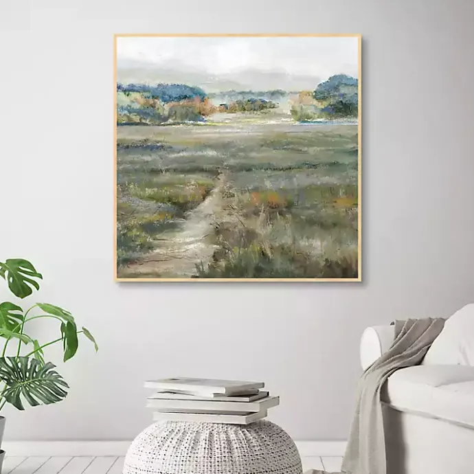 New Kirklands Home Spring Mountains Framed Canvas Art Print