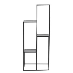 Discount Kirklands Home Square Iron Frame 4-Tier Plant Stand Black