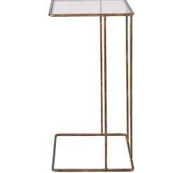 Outlet Kirklands Home Square Camus Accent Table Gold