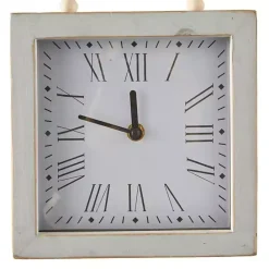 New Kirklands Home Square Wood Beaded Wall Clocks, Set of 3