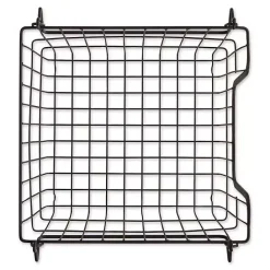 Hot Kirklands Home Stackable Wire Kitchen Basket, 8 in. Black