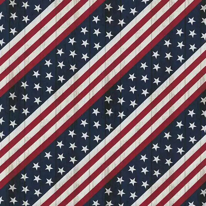 Clearance Kirklands Home Stars & Stripes Tufted Outdoor Cushions, Set of 2