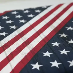 Clearance Kirklands Home Stars & Stripes Tufted Outdoor Cushions, Set of 2