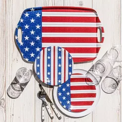 Discount Kirklands Home Stars and Stripes 4-pc. Melamine Appetizer Plates