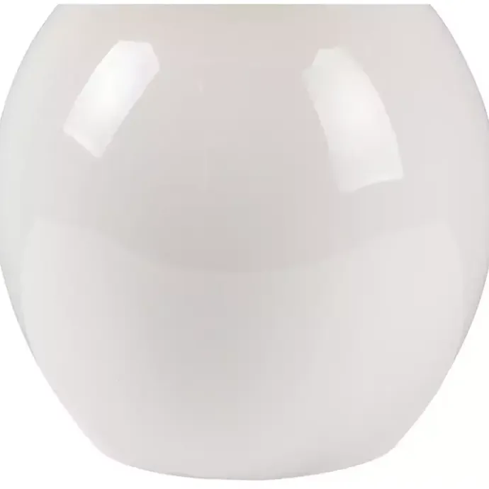 Kirklands Home Stella Mini Table Lamp with Woven Shade White