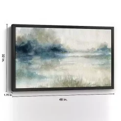New Kirklands Home Still Evening Waters II Framed Giclee Canvas Print