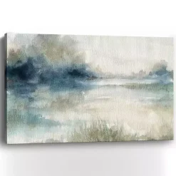 Kirklands Home Still Evening Waters II Giclee Canvas Art Print Blue