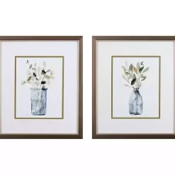 Outlet Kirklands Home Still Moment Framed Art Prints, Set of 2