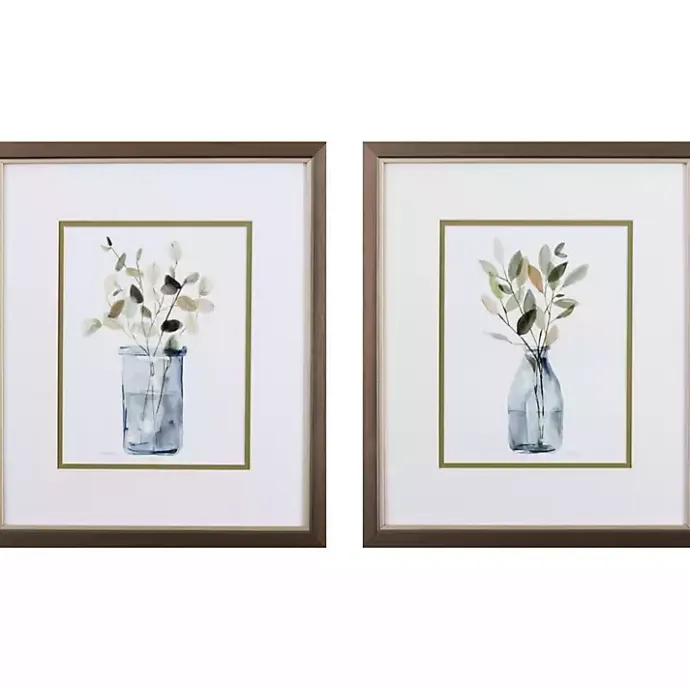 Outlet Kirklands Home Still Moment Framed Art Prints, Set of 2