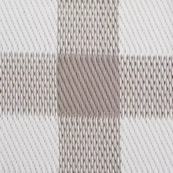 Kirklands Home Stone & White Buffalo Check Outdoor Area Rug, 4x6