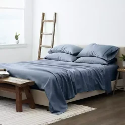 New Kirklands Home Stone 6-pc. King Sheet Set Blue