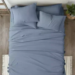 Online Kirklands Home Stone 6-pc. Queen Sheet Set Blue