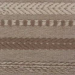 Clearance Kirklands Home Stone Braided Stripe Table Runner, 108 in. Brown