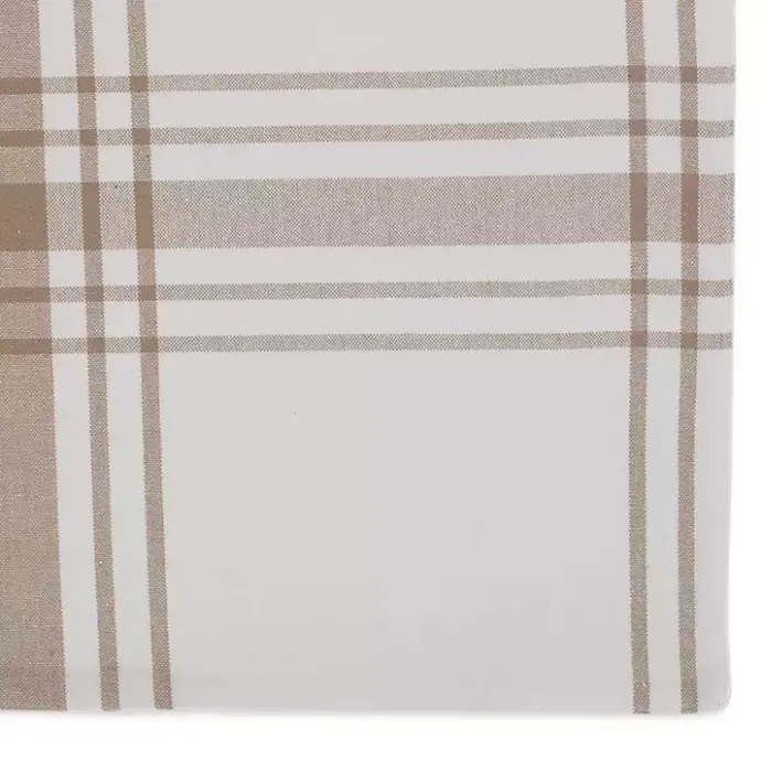 Clearance Kirklands Home Stone Farmhouse Plaid Placemats, Set of 6 Tan