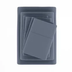 Discount Kirklands Home Stone Ultra Soft 6-pc. Full Sheet Set Gray