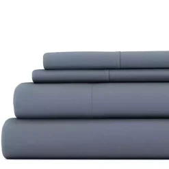 Discount Kirklands Home Stone Ultra Soft 3-pc. Twin XL Sheet Set Gray