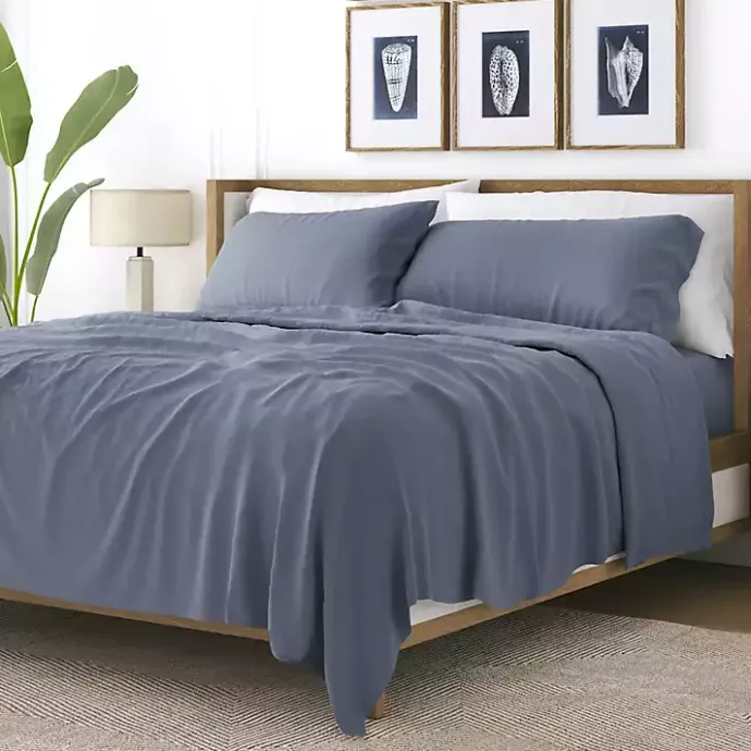 Discount Kirklands Home Stone Ultra Soft 3-pc. Twin XL Sheet Set Gray