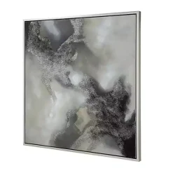 Discount Kirklands Home Stormy Skies Framed Canvas Art Print Gray