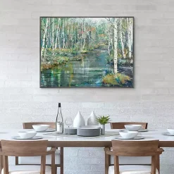 Hot Kirklands Home Streaming Framed Canvas Art Print