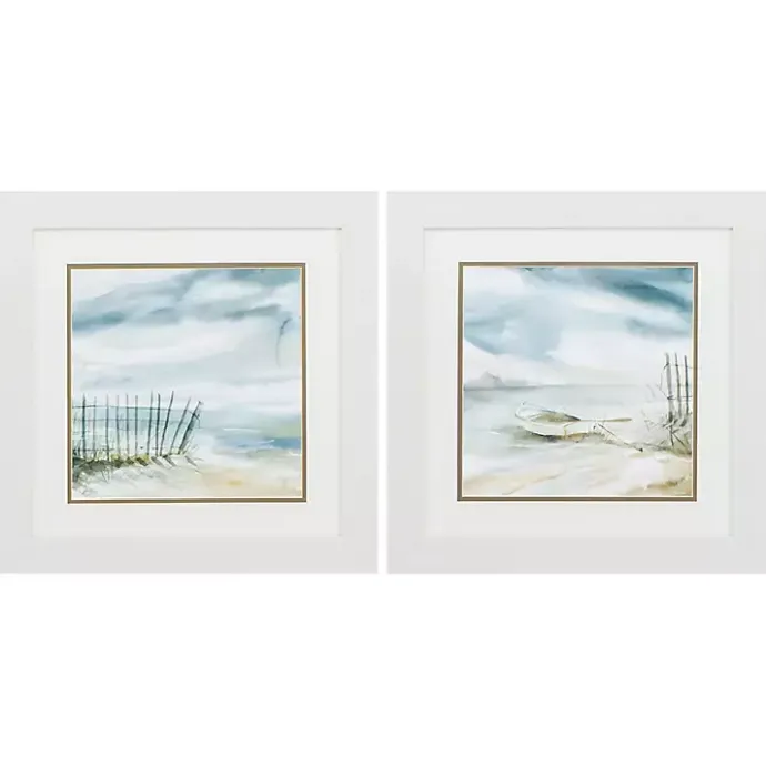 Sale Kirklands Home Subtle Mist Framed Art Prints, Set of 2
