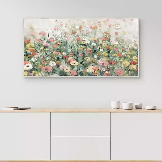 Outlet Kirklands Home Summer Field Framed Canvas Art Print