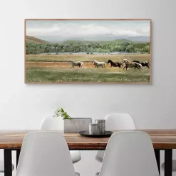 Clearance Kirklands Home Summer Herd Framed Canvas Art Print
