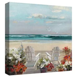 Online Kirklands Home Summer Sea Breeze Giclee Canvas Art Print Multi