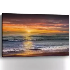 Online Kirklands Home Sundown Descanso Beach Canvas Art Print, 60x40 in.