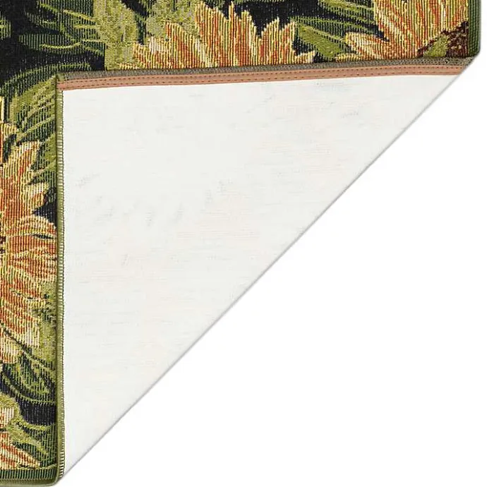 Discount Kirklands Home Sunflower Blossoms Indoor/Outdoor Rug, 3x4
