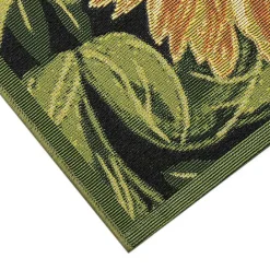 Discount Kirklands Home Sunflower Blossoms Indoor/Outdoor Rug, 3x4