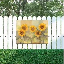 Outlet Kirklands Home Sunflower Sunshades Outdoor Canvas Art Print