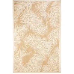 Clearance Kirklands Home Sunlight Palm Leaves Outdoor Area Rug, 6x9