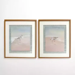 Outlet Kirklands Home Sunset Birds Cane Framed Art Prints, Set of 2