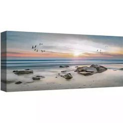 Clearance Kirklands Home Sunset Flight Giclee Canvas Art Print
