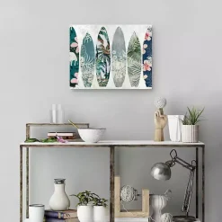 Best Kirklands Home Surf Patterns Canvas Art Print Multi