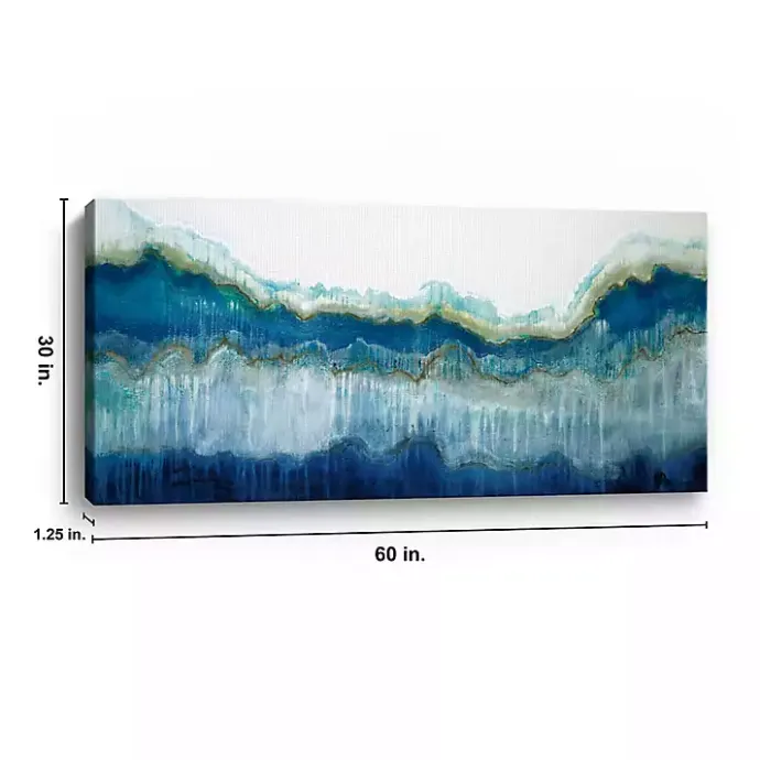 Clearance Kirklands Home Surfs Up Abstract Canvas Art Print