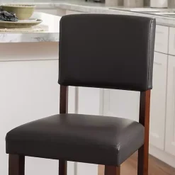 Clearance Kirklands Home Sydney Espresso Counter Stool Brown